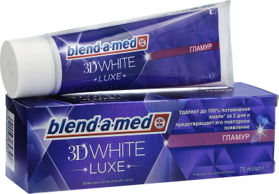 Зуб.паста Blend-A-Med 3D White Luxe Glamour 75л.